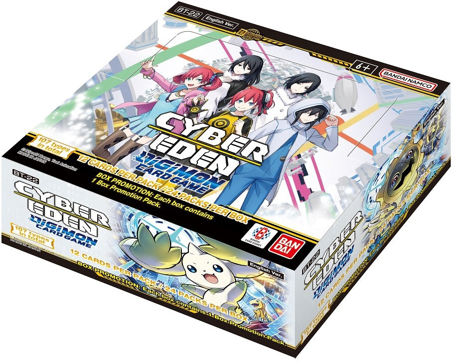 Digimon Card Game: Cyber Eden Booster Box (BT22)