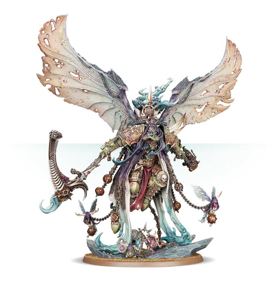 DEATH GUARD: MORTARION: DEAMON PRIMARCH OF NURGLE