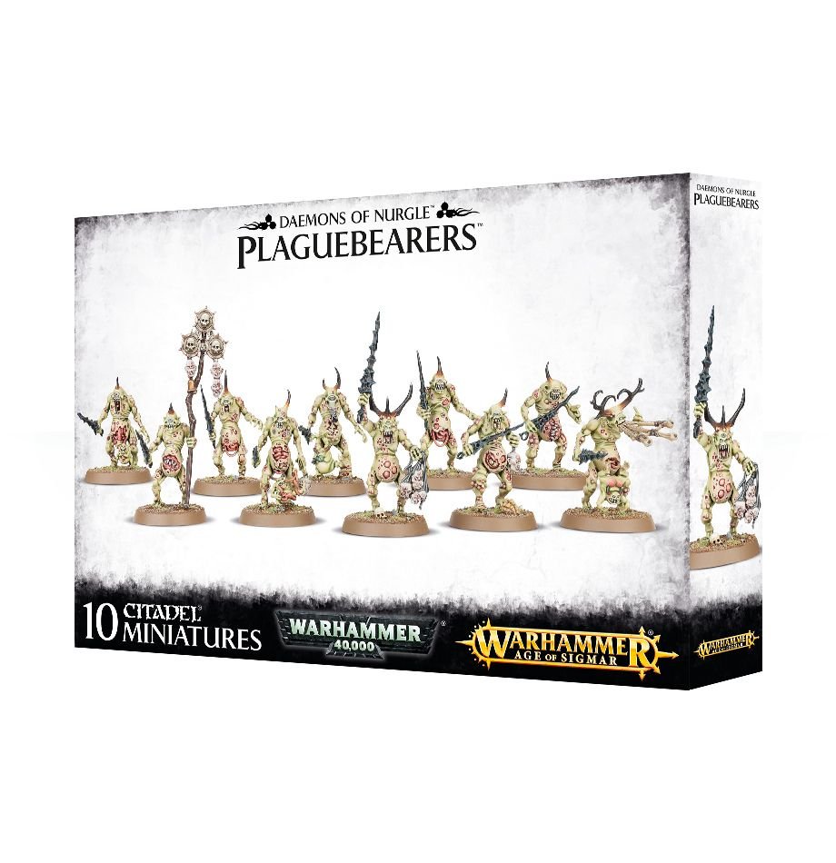 DAEMONS OF NURGLE: PLAGUEBEARERS