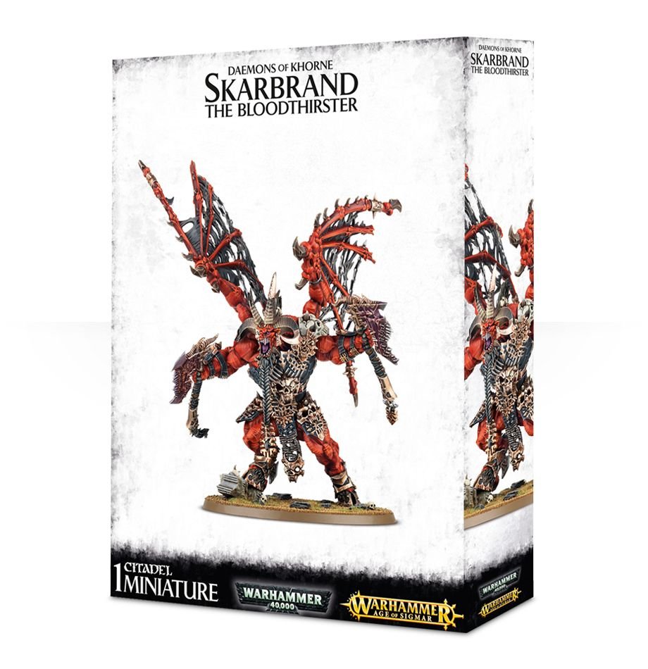 DAEMONS OF KHORNE: SKARBRAND THE BLOODTHIRSTER