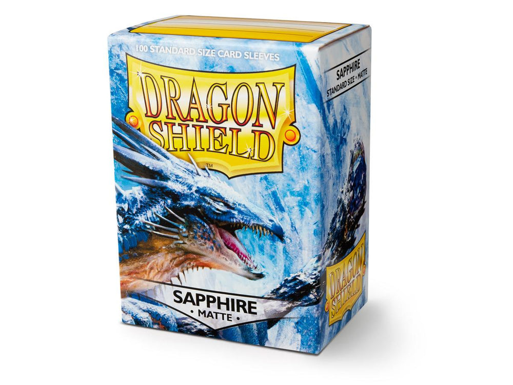 Dragon Shield Matte - Sapphire (100 ct. in box)