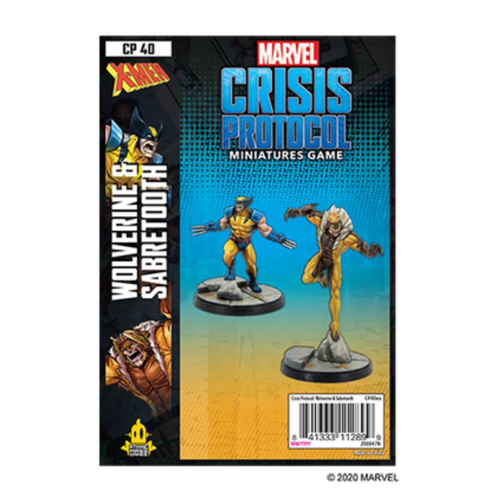 Marvel Crisis Protocol: Wolverine and Sabertooth Pack