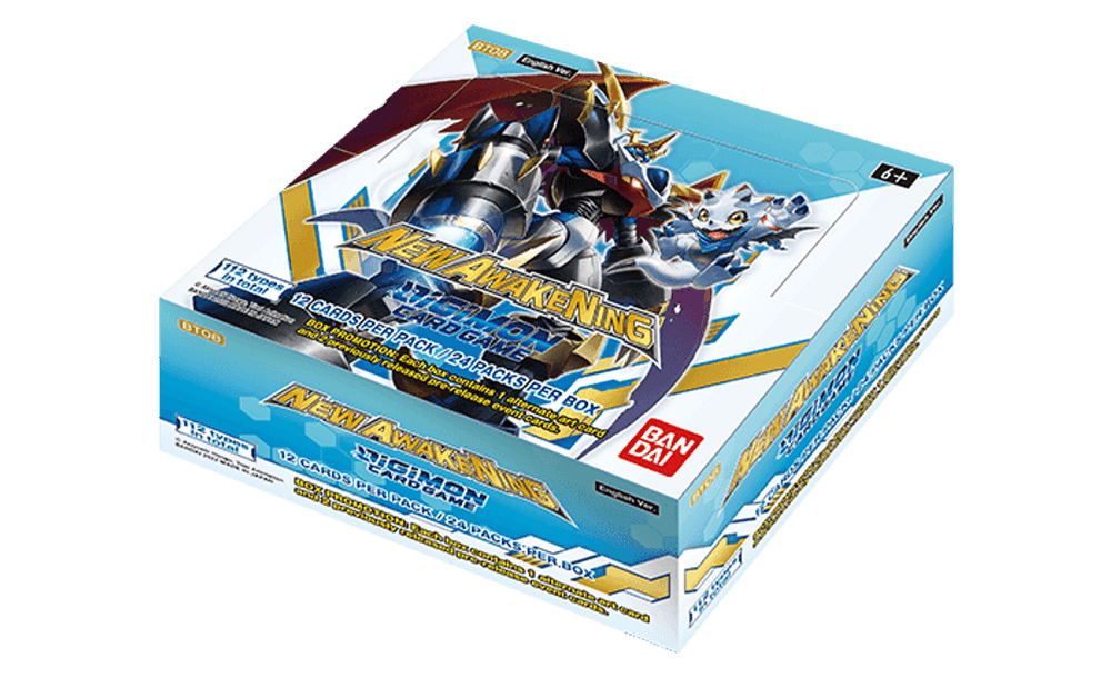 Digimon Card Game BT08 New Awakening Booster Box (On Demand)