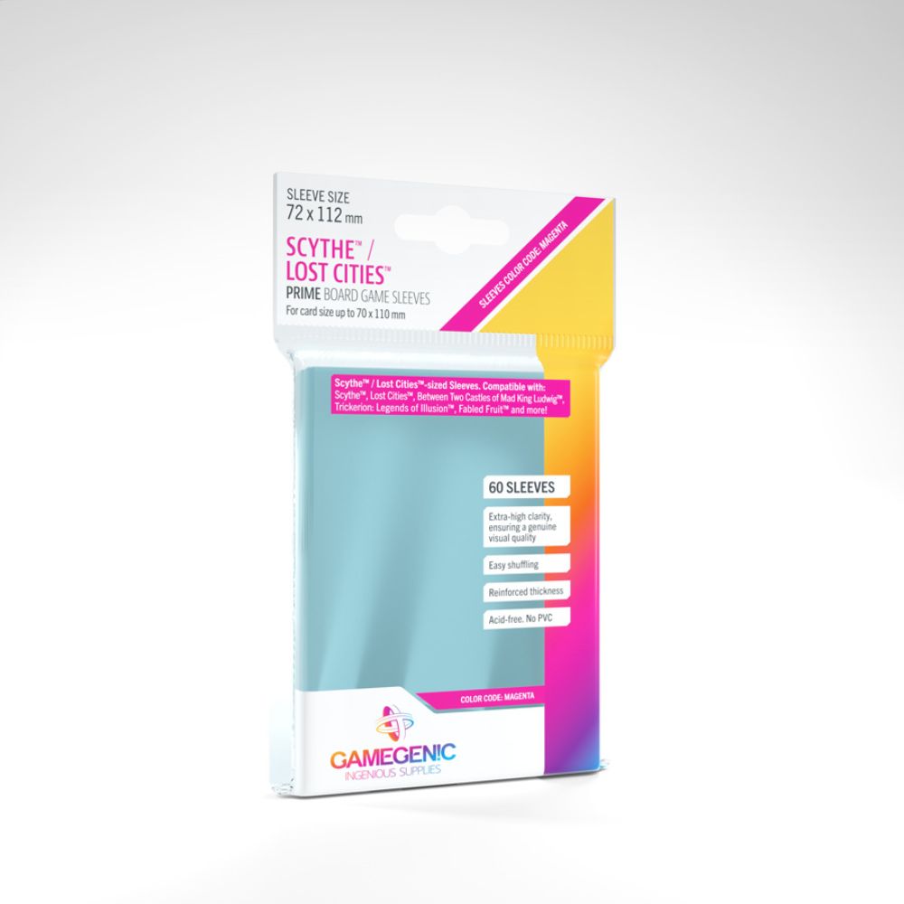 Gamegenic PRIME Sleeves: 72mm x 112mm (Scythe)