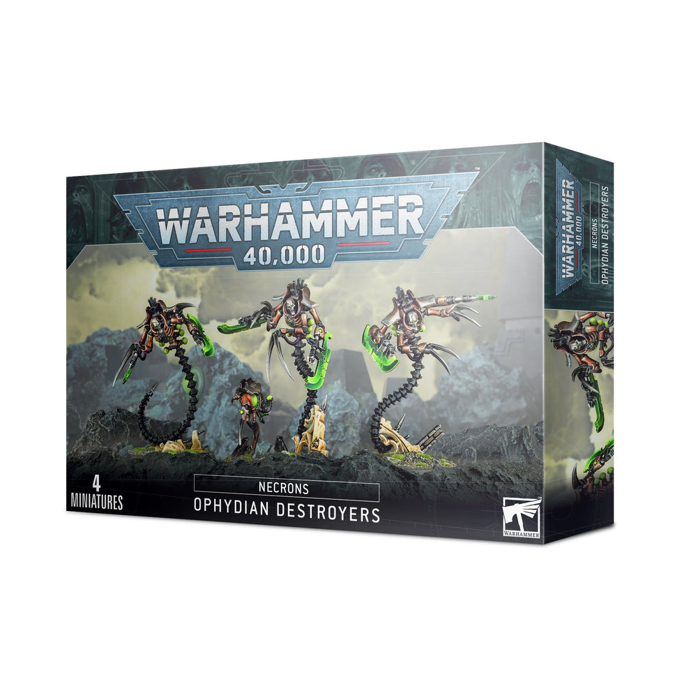 Warhammer 40K, Necrons, Ophydian Destroyers