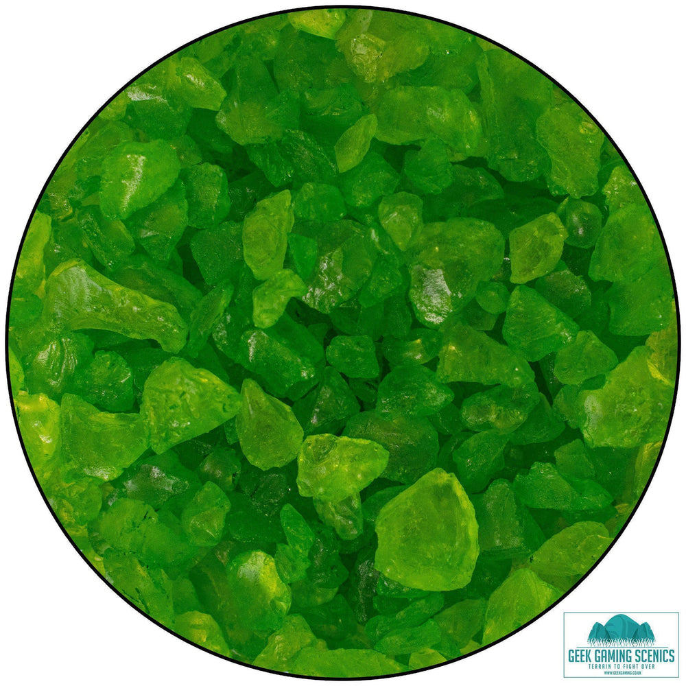 Glass Shards 4-10 mm green (230ml)