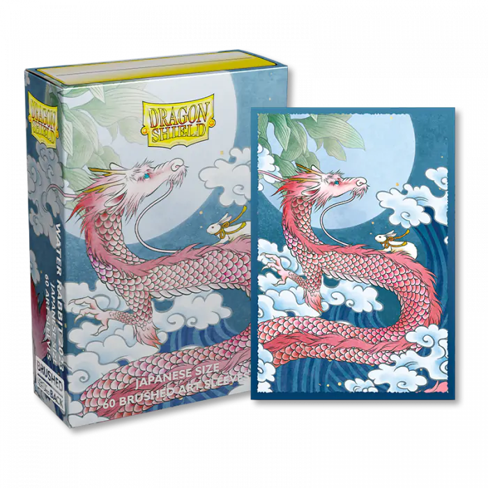 Dragon Shield Sleeves Japanese size: Brushed Art Water Rabbit 2023
