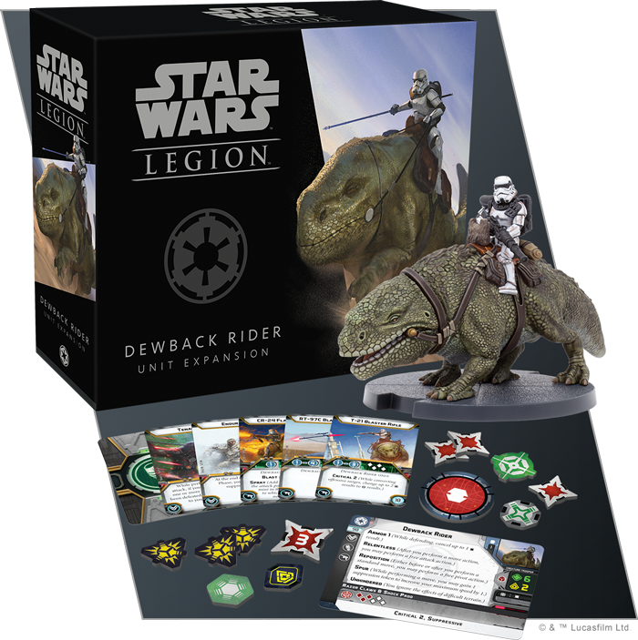 Star Wars Legion: Dewback Rider Unit Expansion