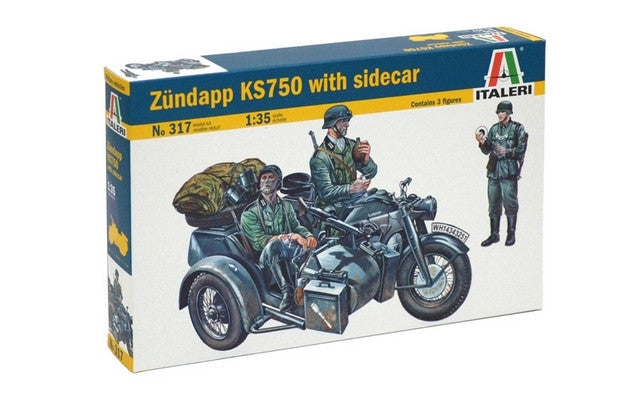 1/35 Zundapp with Sidecar