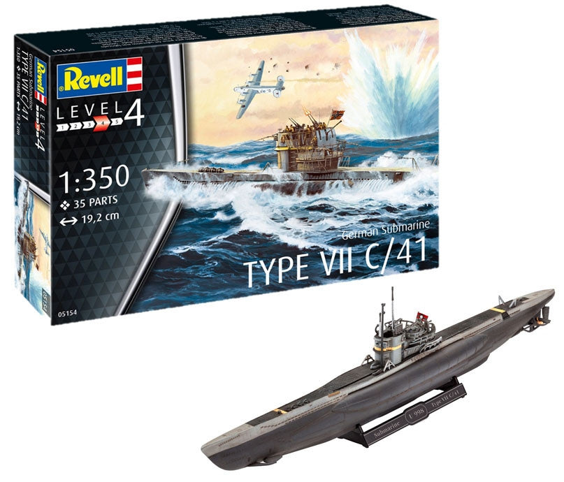 1/350 German Submarine Type VII C/41