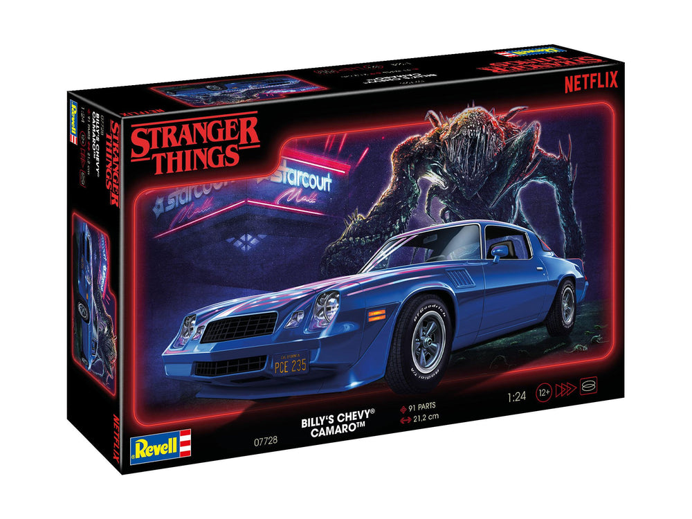 1/25 "Stranger Things" Chevy Camaro Z/28