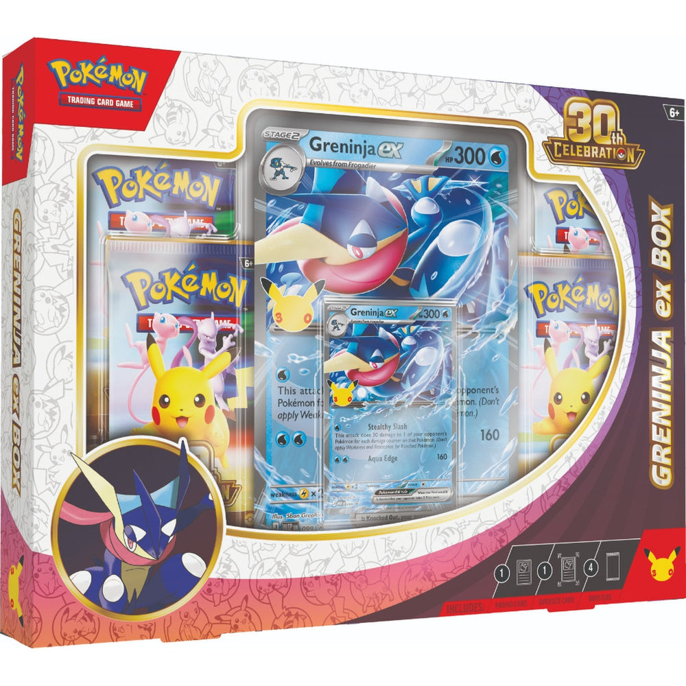Pokémon TCG 30th Celebration - ex Box (Greninja) (Limited 1 per customer)