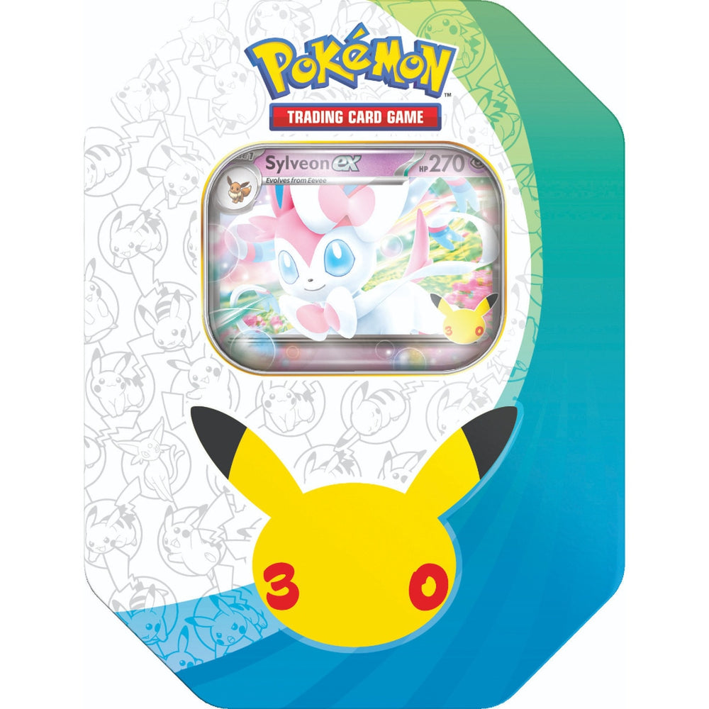 Pokémon TCG 30th Celebration - ex Tin Sylveon (Limited 1 per customer)