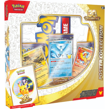 Pokémon TCG 30th Celebration - Poster Collection (Limited 1 per customer)