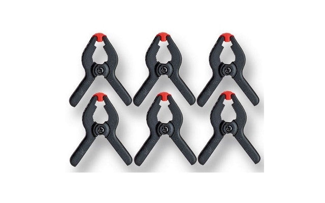 Set of Six 30mm Spring Clamp