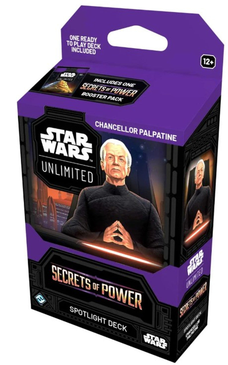 Star Wars: Unlimited Secrets of Power Spotlight Deck - Chancellor Palpatine