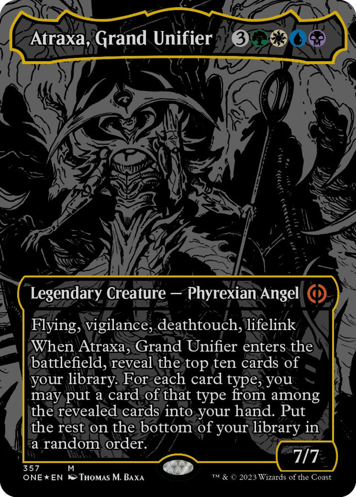 Atraxa, Grand Unifier (Oil Slick Raised Foil)