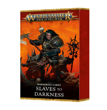 WARSCROLL CARD: SLAVES TO DARKNESS