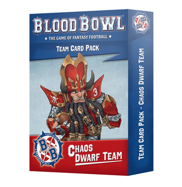 BLOOD BOWL: CHAOS DWARF CARDS