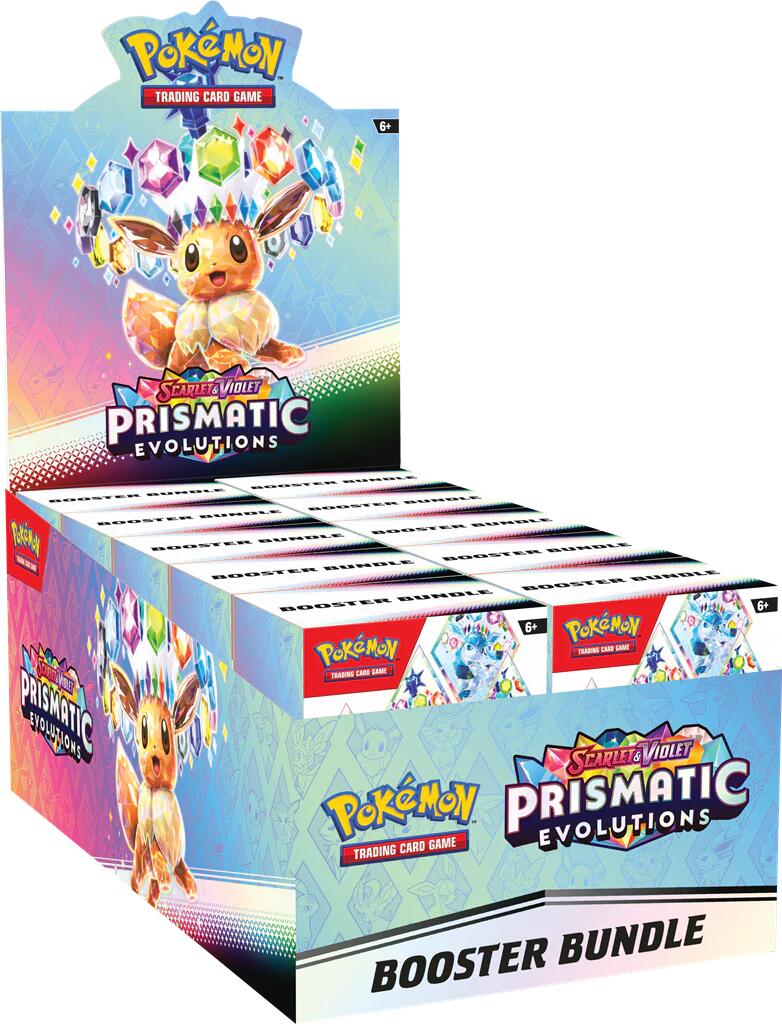 Scarlet & Violet: Prismatic Evolutions - Booster Bundle Display