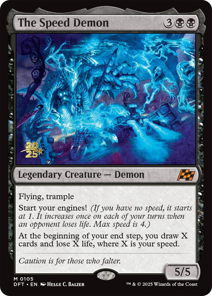 The Speed Demon [Aetherdrift Prerelease Promos]