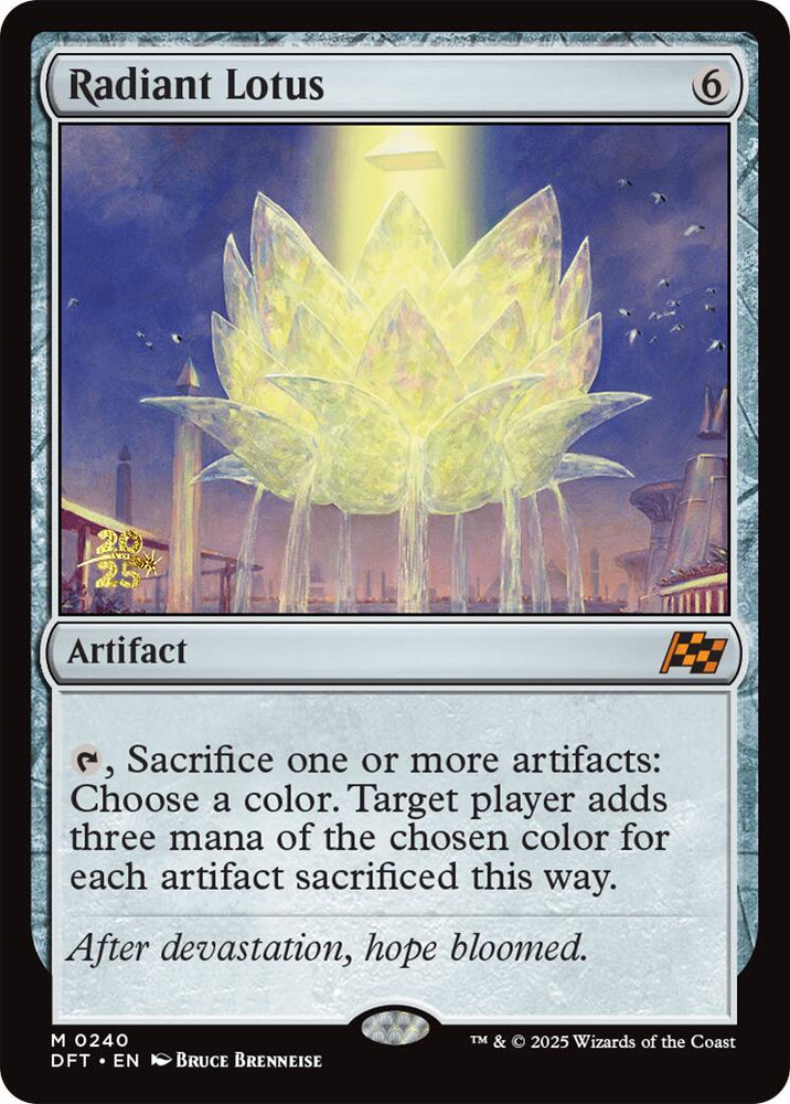 Radiant Lotus [Aetherdrift Prerelease Promos]