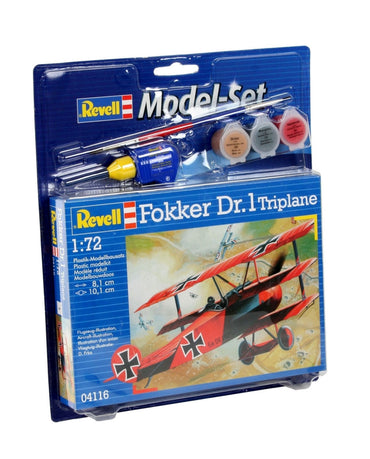1/72 Model Set Fokker DR.1 Triplane
