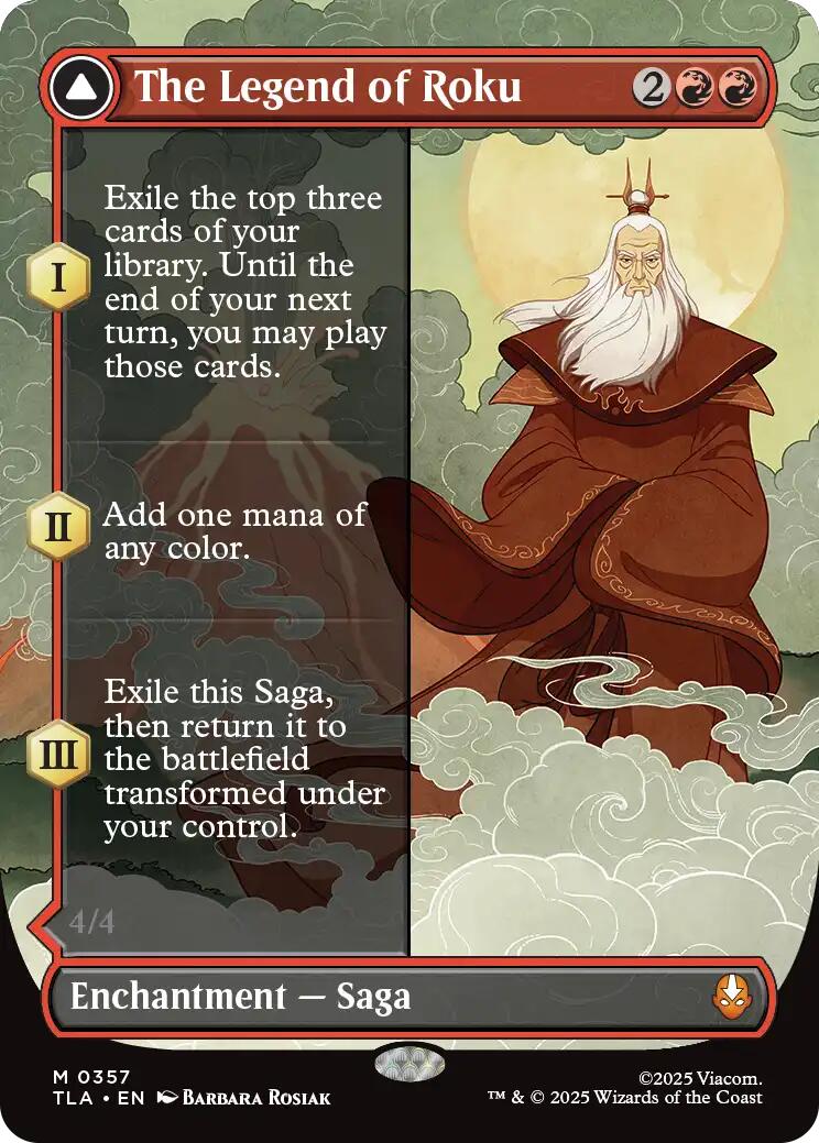 The Legend of Roku (Borderless) [Avatar: The Last Airbender]