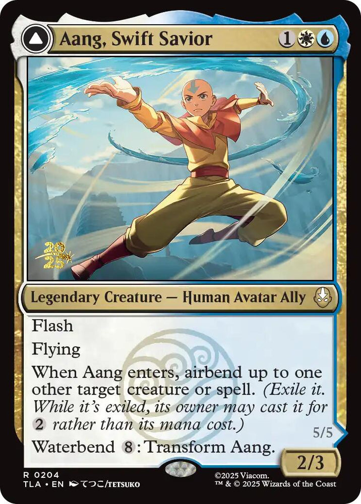 Aang, Swift Savior