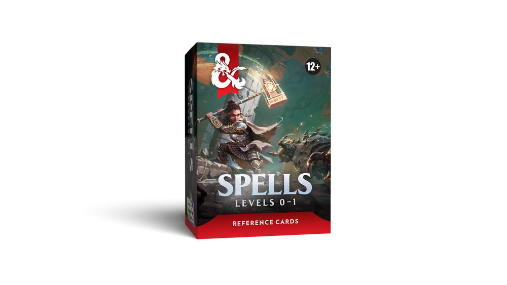 Dungeons & Dragons Reference Cards: Spells: Levels 0-1