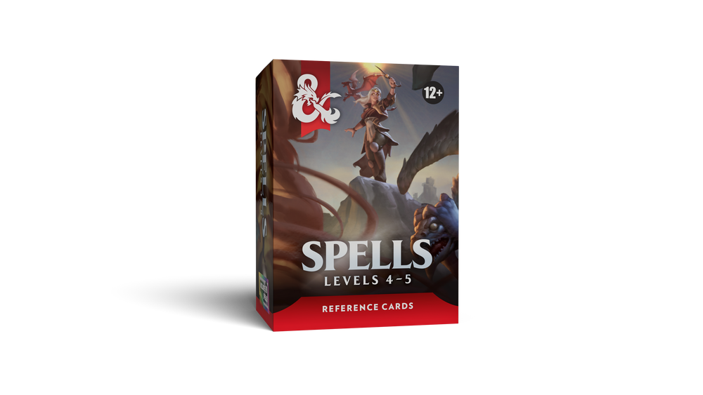 Dungeons & Dragons Reference Cards: Spells: Levels 4-5
