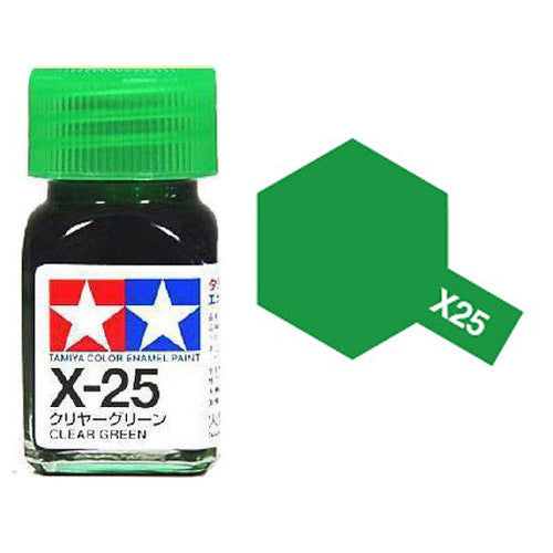X-25 Clear Green Enamel