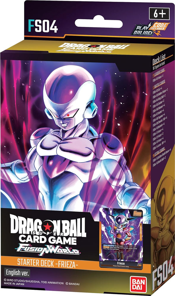 Dragon Ball Super CG Fusion World Starter Deck FS04 Starter Deck Frieza