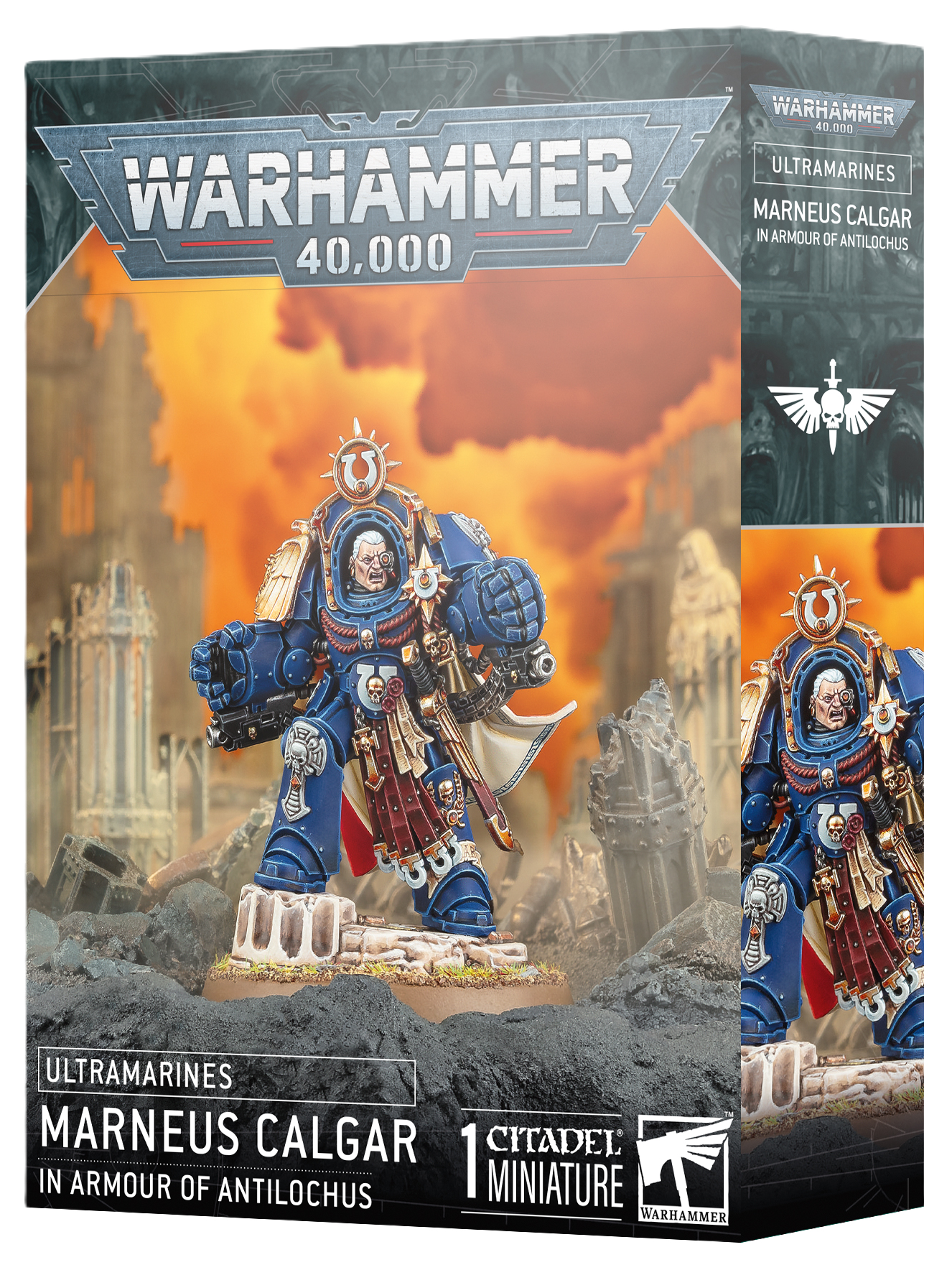 ULTRAMARINES: MARNEUS CALGAR IN ARMOUR OF ANTILOCHUS