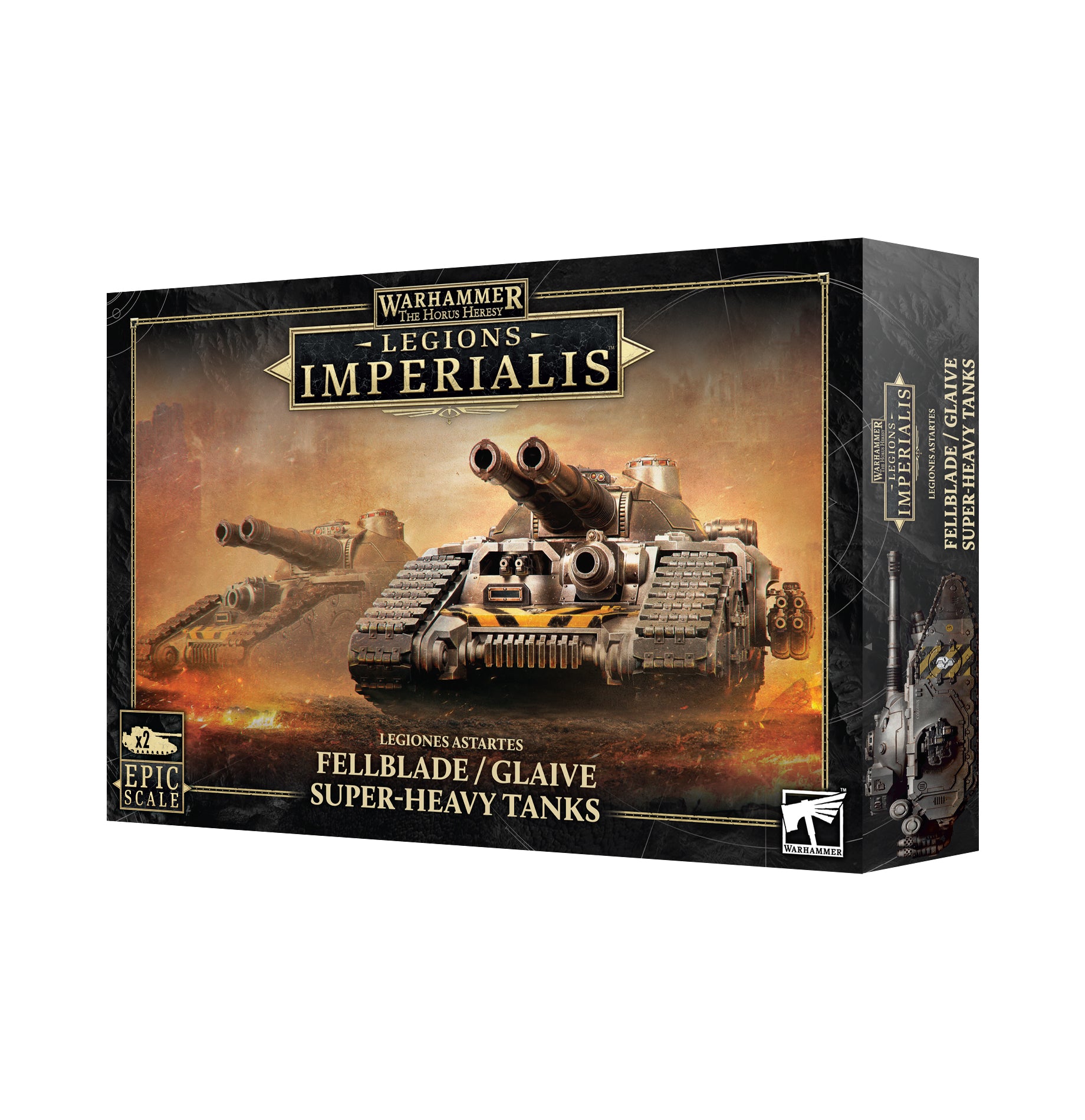 LEGIONS IMPERIALIS: FELLBLADE/GLAIVE SUPER-HEAVY TANKS