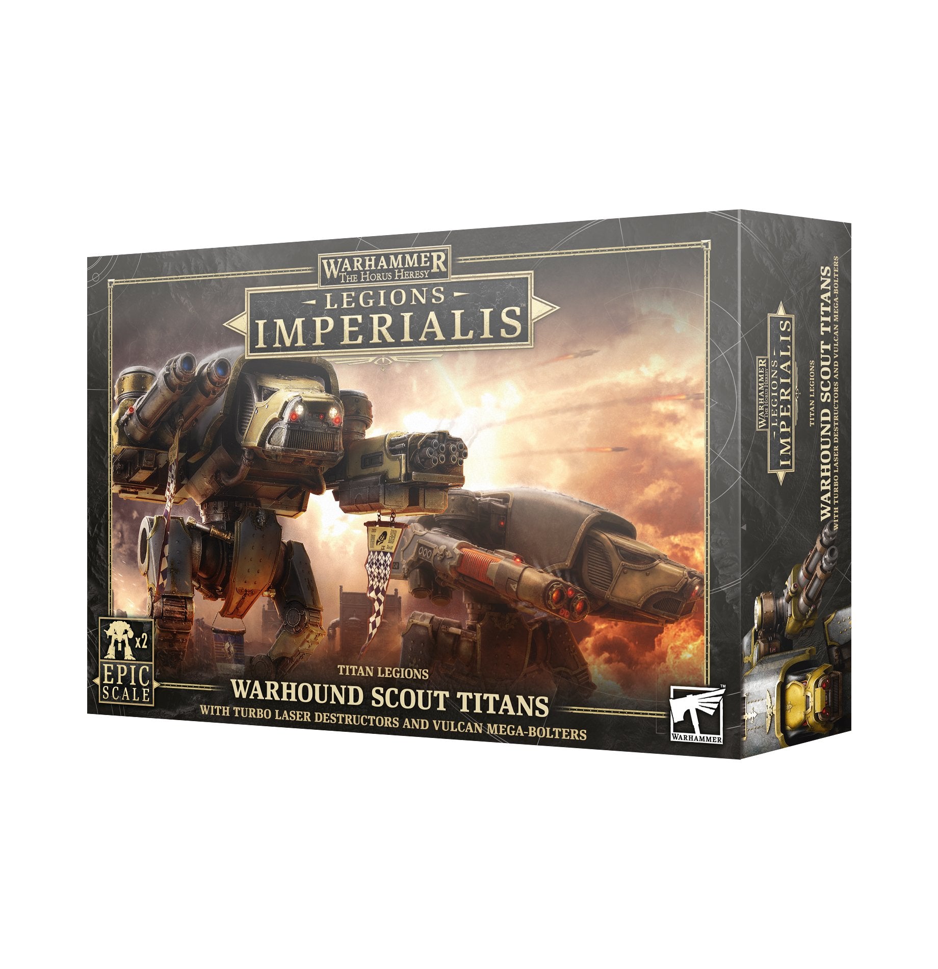 LEGIONS IMPERIALIS: WARHOUND SCOUT TITANS