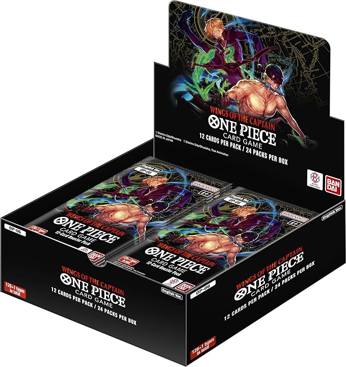 One Piece Card Game OP-06 Wings of the Captain Booster Box (ETA MID OCT)