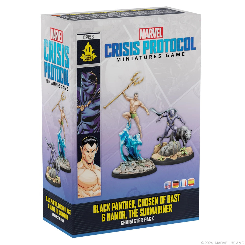 Marvel Crisis Protocol -Black Panther,Chosen of Bast & Namor