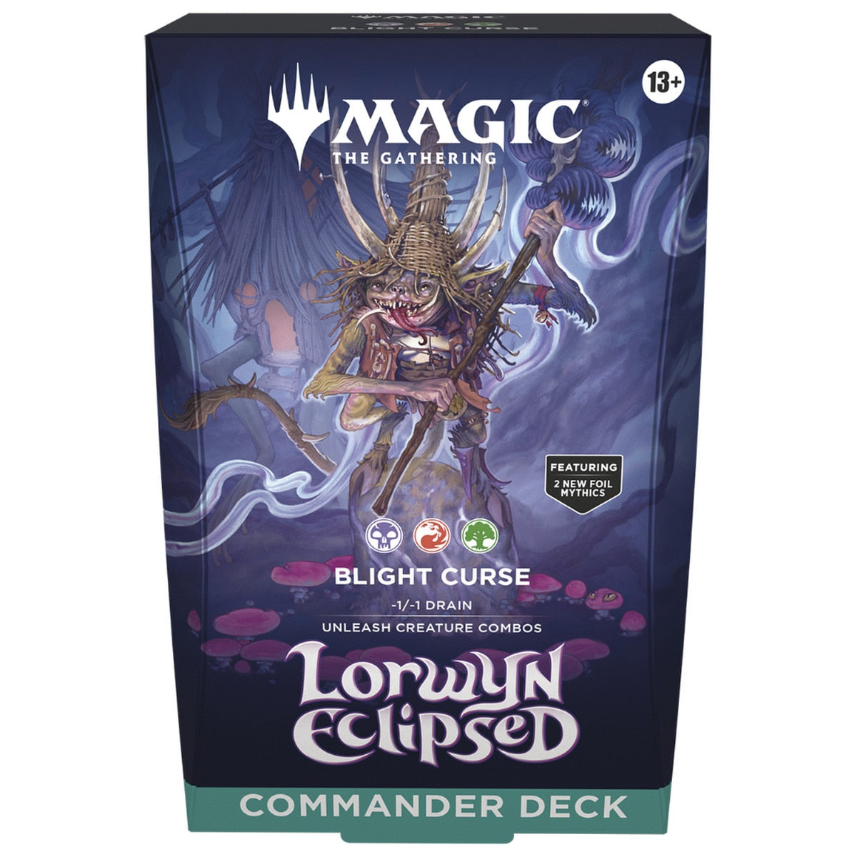 Magic: The Gathering Lorwyn Eclipsed Commander Deck - Blight Curse