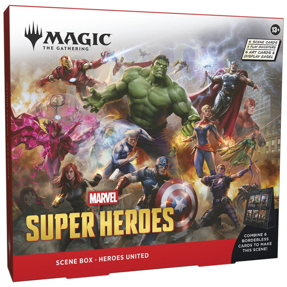 MTG Marvel Super Heroes: Scene Box Heroes United