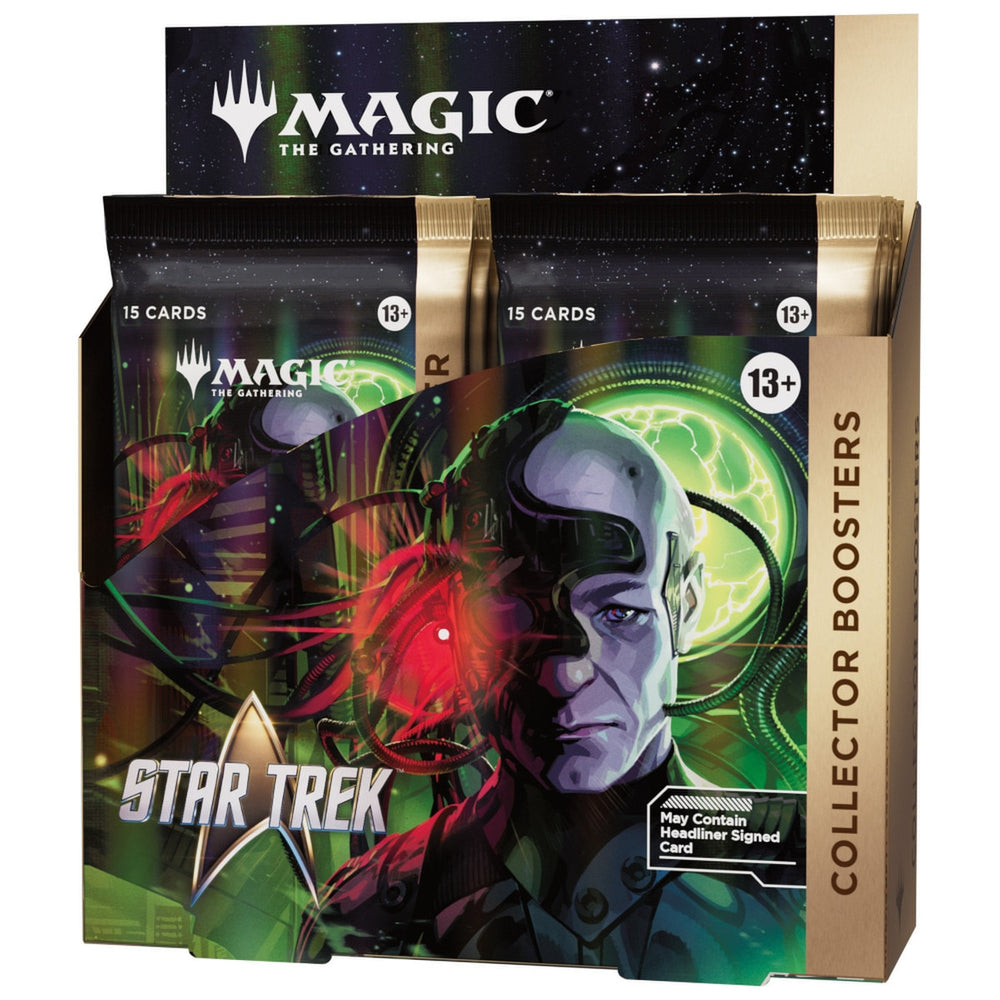 Magic: The Gathering Star Trek Collector Booster Box display (12 packs)