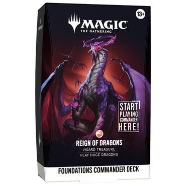 Magic: The Gathering | Reality Fracture - Starter Commander Reign of Dragons