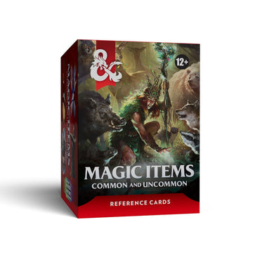 Dungeons & Dragons Reference Cards: Magic Items Common and Uncommon