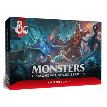 Dungeons & Dragons Reference Cards: Creatures Fearsome and Ferocious