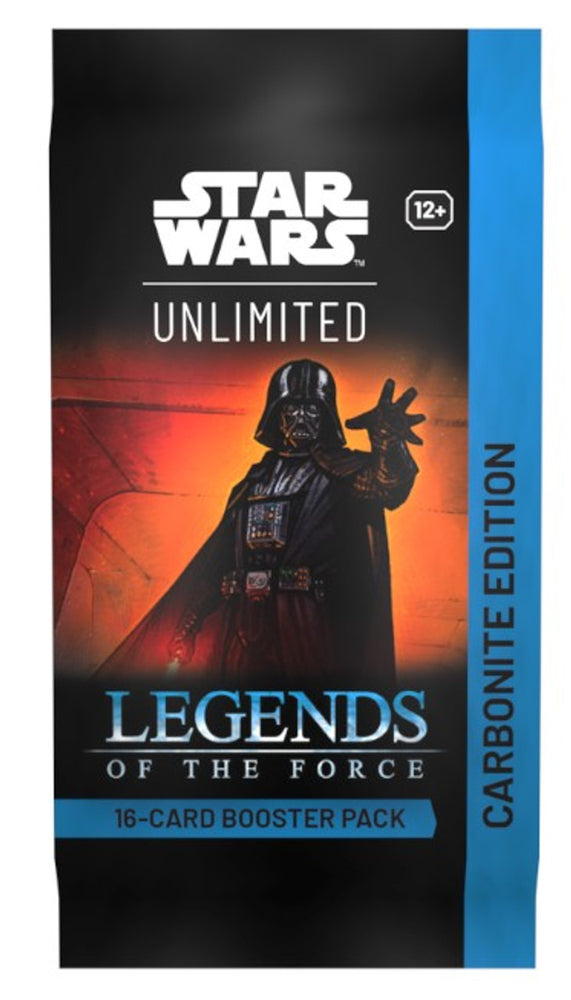 Star Wars: Unlimited Legends of the Force Carbonite Booster Pack