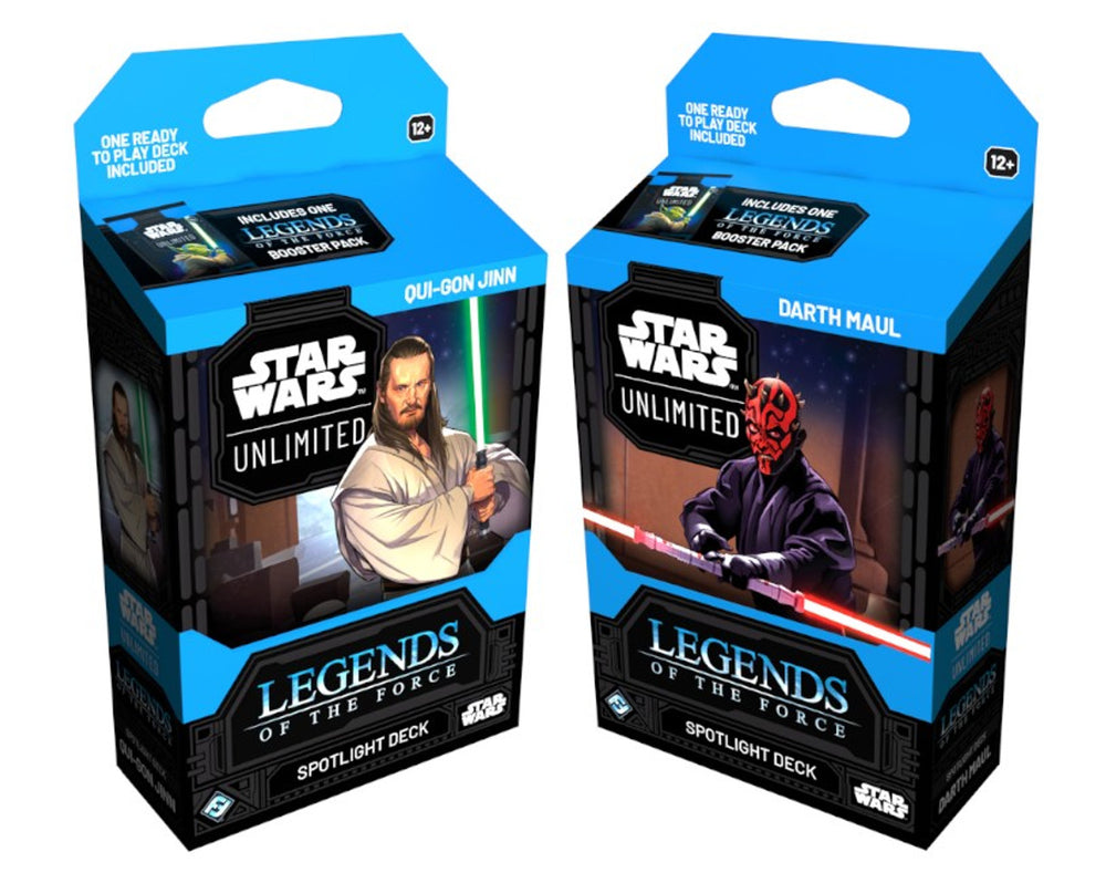 Star Wars: Unlimited Legends of the Force Spotlight Deck - Set of 2