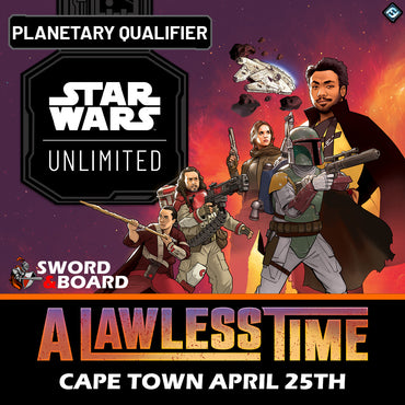STAR WARS: UNLIMITED — PLANETARY QUALIFIER Season 2026: Set 7 – A Lawless Time