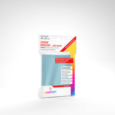 GameGenic - Prime Board Game Sleeves: Catan (56mm x 82mm)