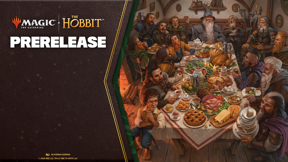 Magic: The Gathering The Hobbit Prerelease August 7th