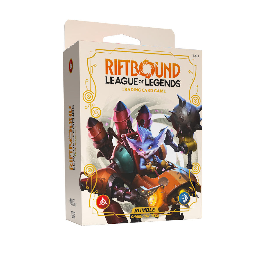 Riftbound: League of Legends TCG - Set Two: Spiritforged Champion Deck - Rumble - LIMITED TO 1 PER CUSTOMER